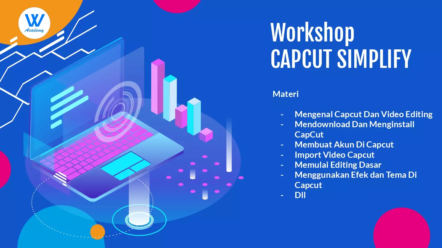 Workshop Capcut Simplify